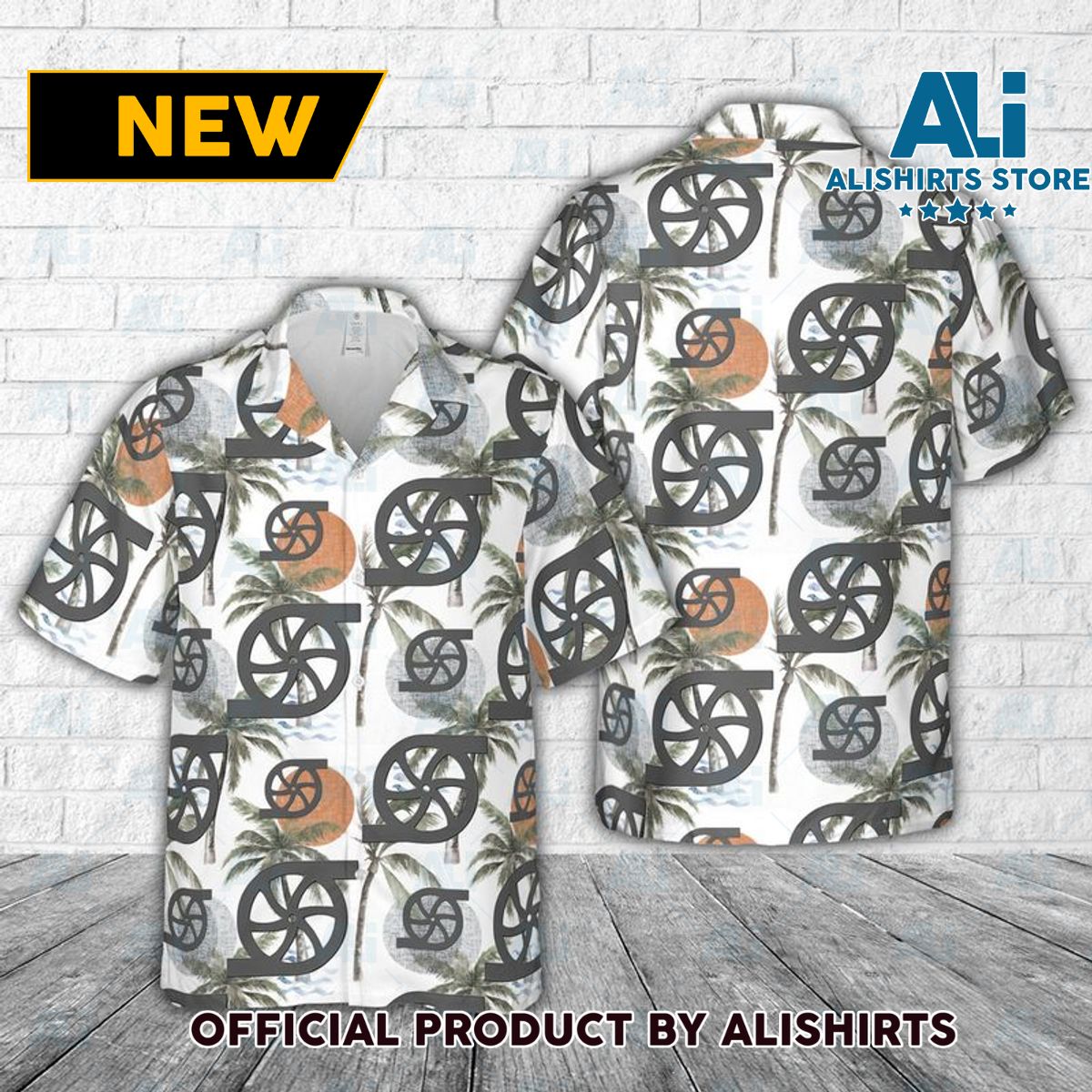 US Navy Gas turbine system technician Hawaiian Shirt