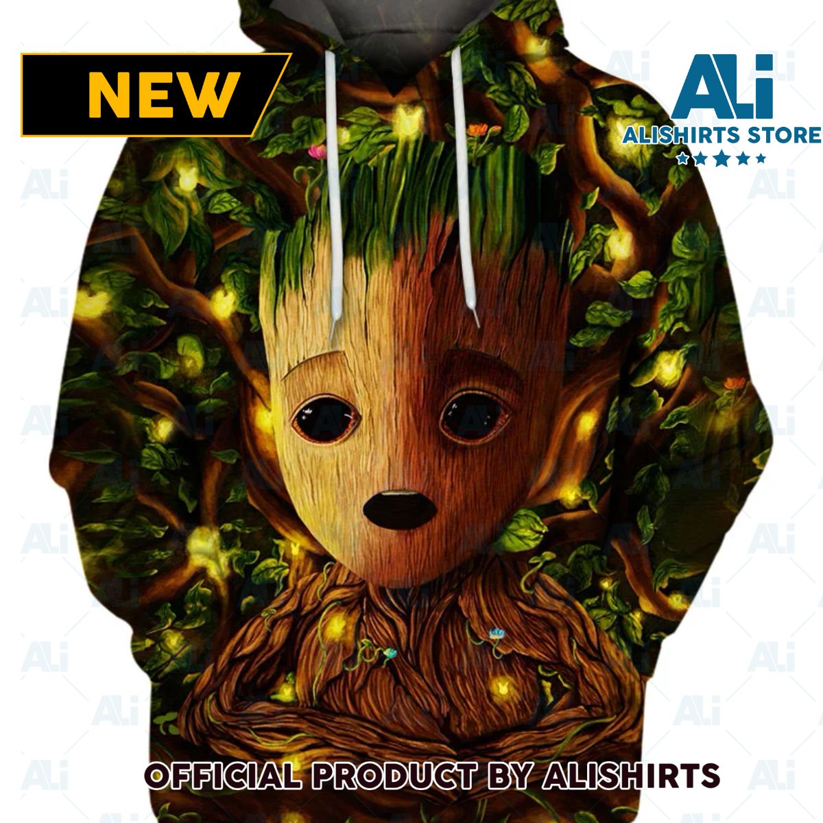 Baby Groot Hoodie & T Shirt