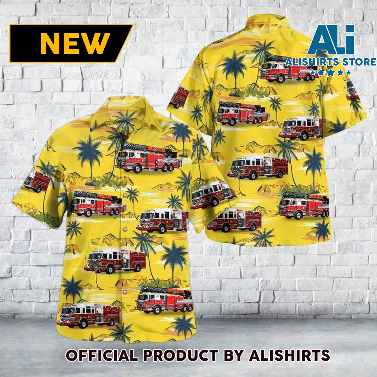 Shepherdstown Fire Department Hawaiian Shirt