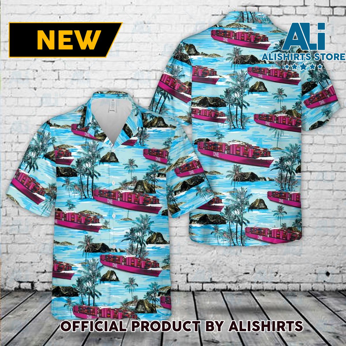 ONE Ship Hawaiian Shirt