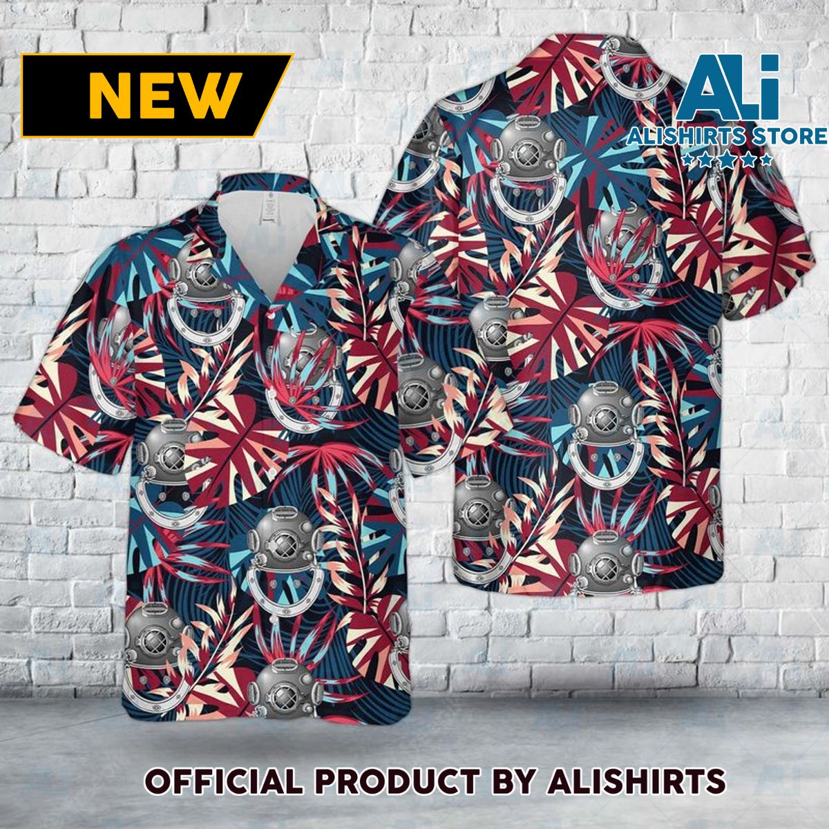 US Navy Navy Diver ND Hawaiian Shirt