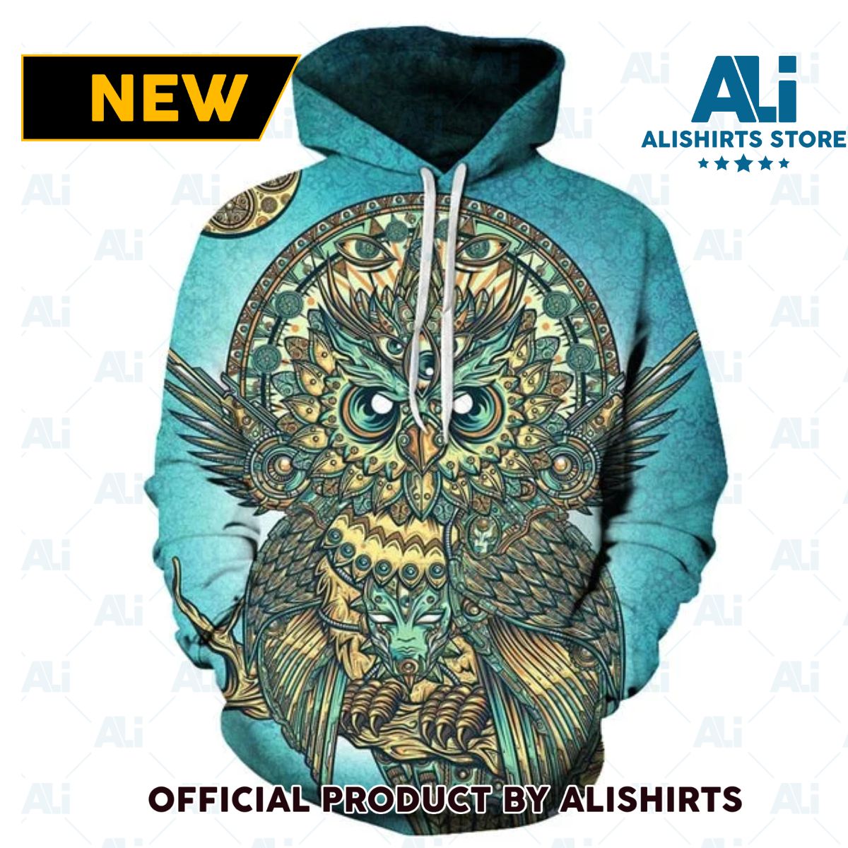 All-Knowing Owl Hoodie