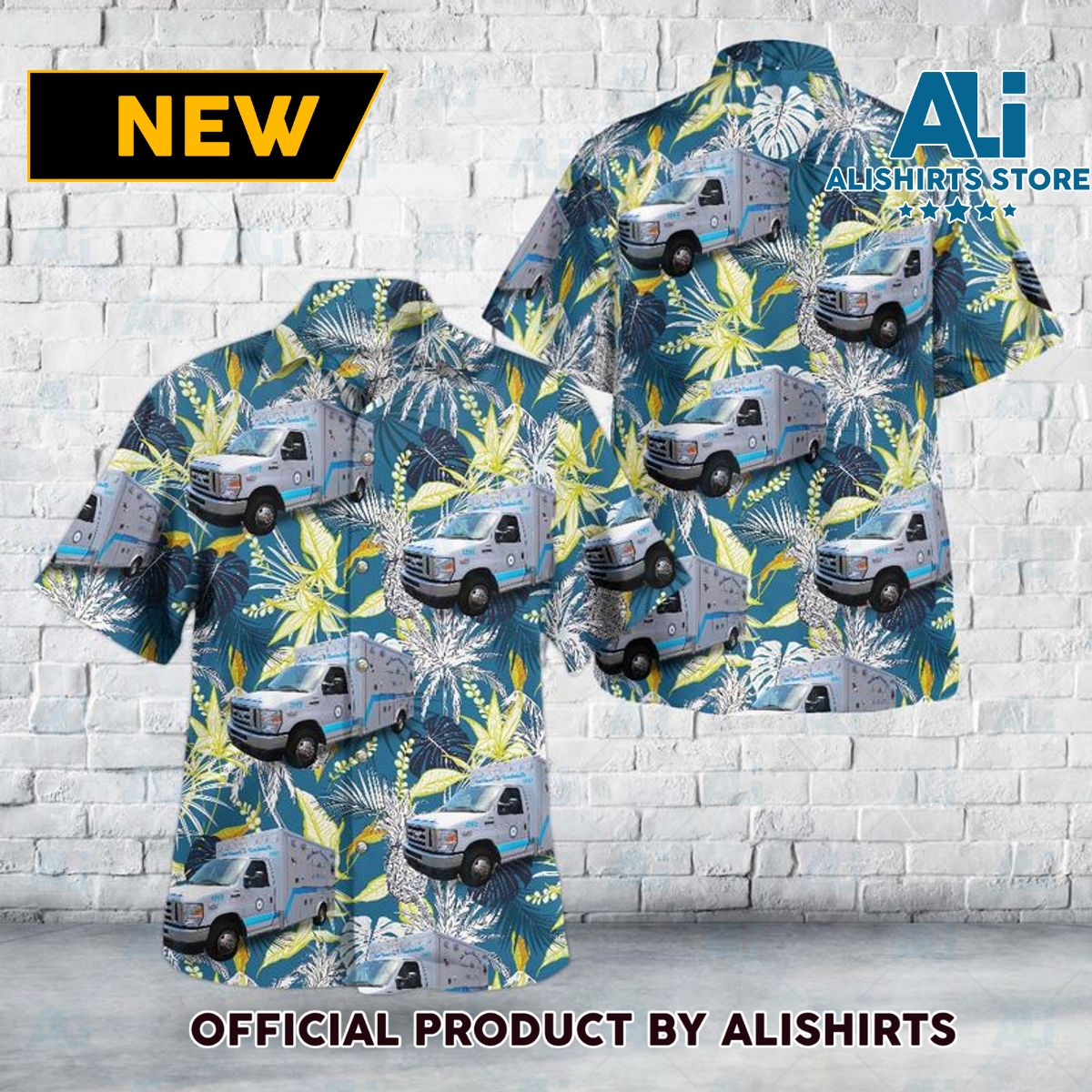 Point Pleasant - Plumsteadville EMS Hawaiian Shirt