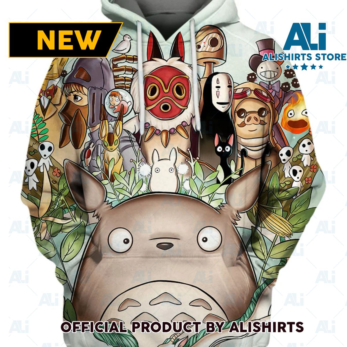 A Tribute of Studio Ghibli Hoodie & T Shirt