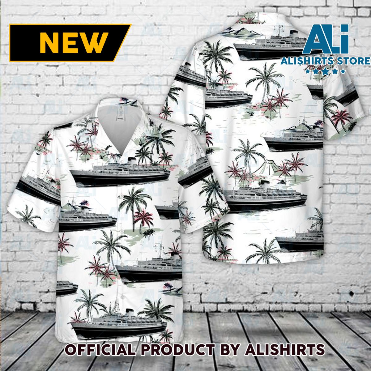 SS Andrea Doria Hawaiian Shirt